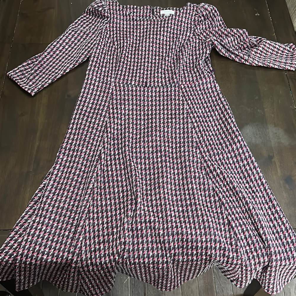 Calvin Klein Stylish Houndstooth Dress